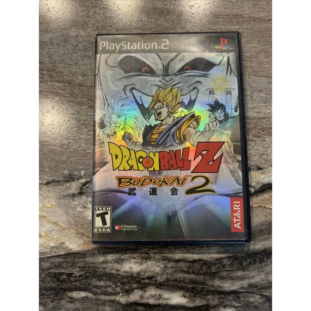 Dragon Ball Z: Budokai 2 (Sony PlayStation 2 PS2, 2003) Complete